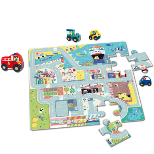 Mein erstes Straßen-Puzzle - 25 Teile