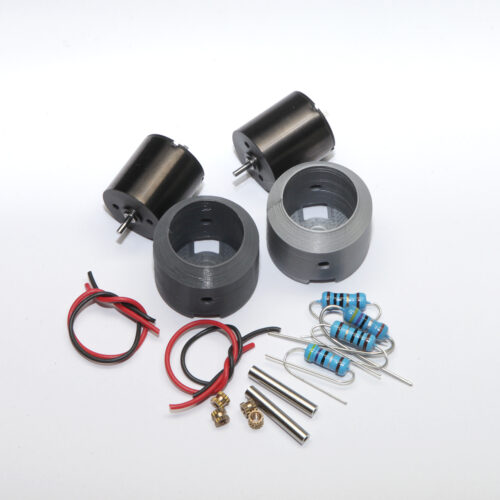 Motorumbauset PBKB03D-V2 - KB Rundmotor (2er Set)