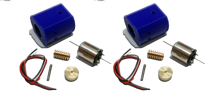 Motorumbauset PBKB02D - Mabuchi Motor mit Messing Schnecke – Bild 6