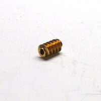 Schnecke M 0,4, D=4, L=7, DI=1.5 mm - Messing