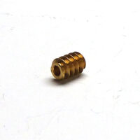 Schnecke M 0,3, D=3.5, L=5, DI=1.5 mm - Messing