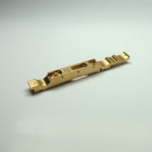 Messinggetriebeblock für KMB BR 77 - Auslauf