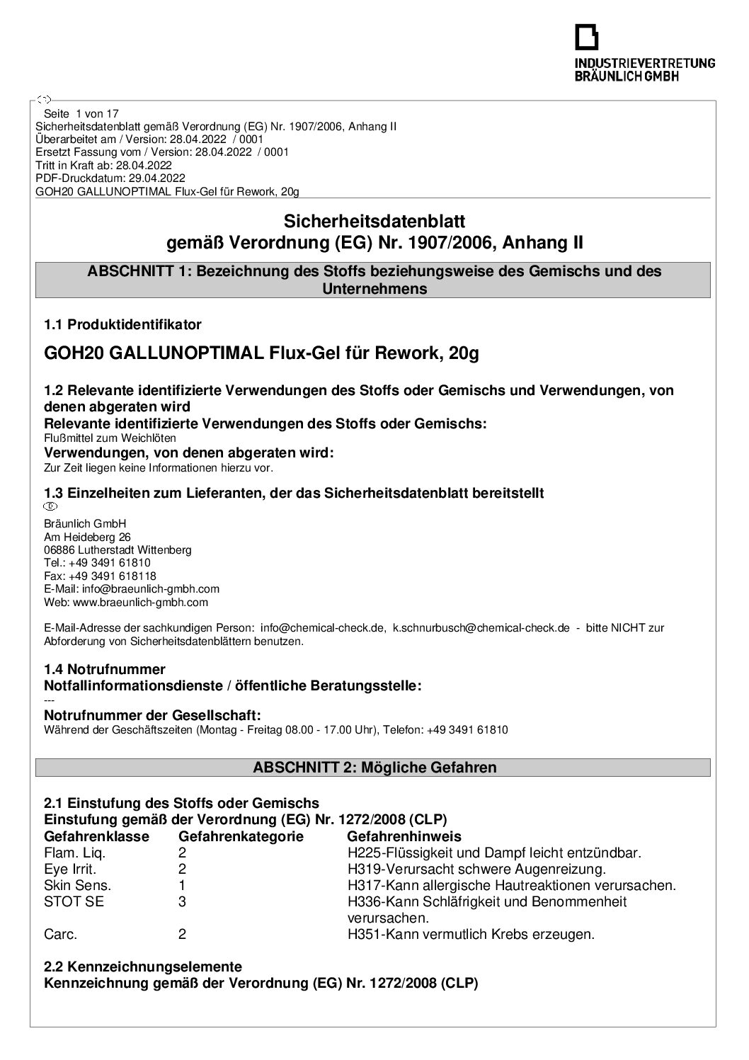 Flux-Gel 20g - Lötpaste – Bild 2