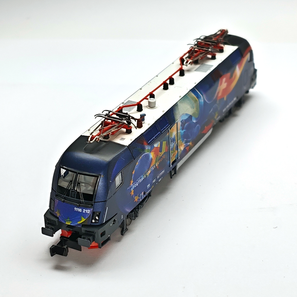 E-Lok 1116 - Fußball vereint Europa - Sound – Bild 4