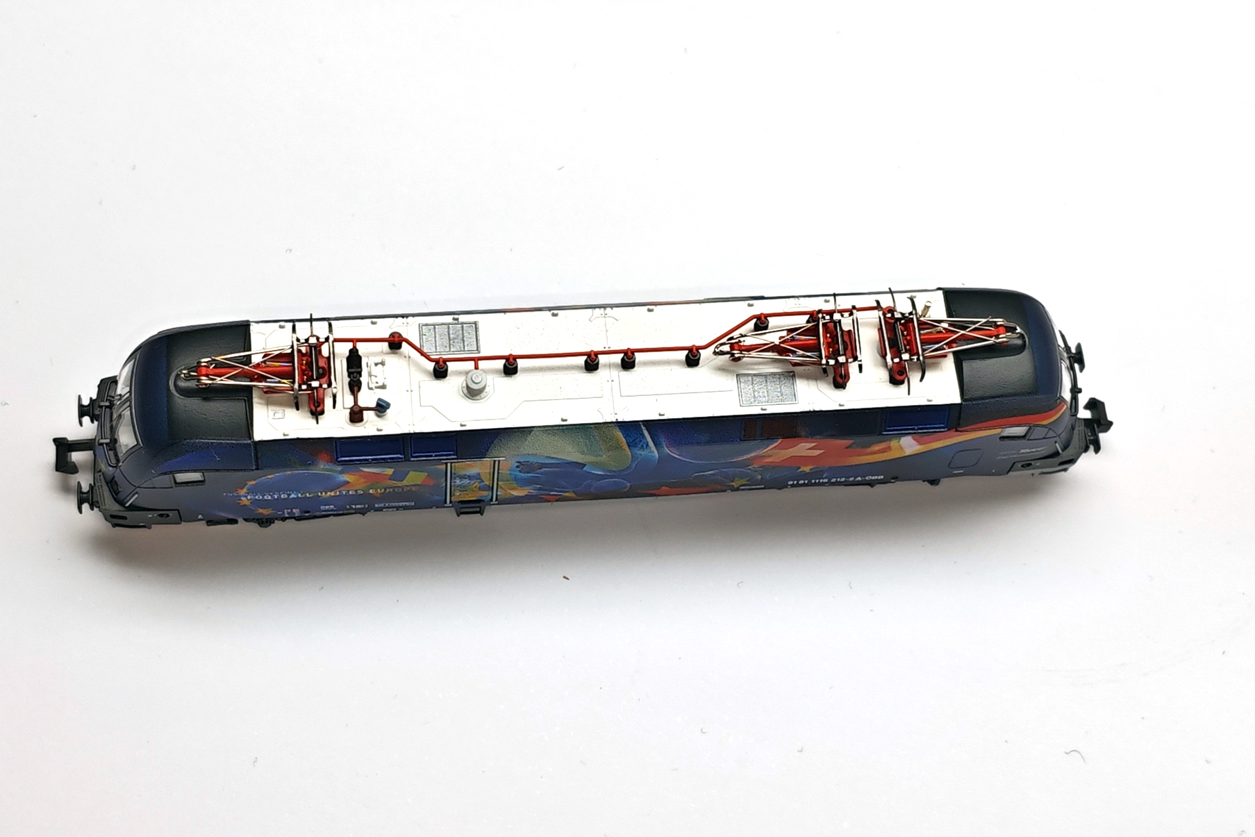 E-Lok 1116 - Fußball vereint Europa - Sound – Bild 3
