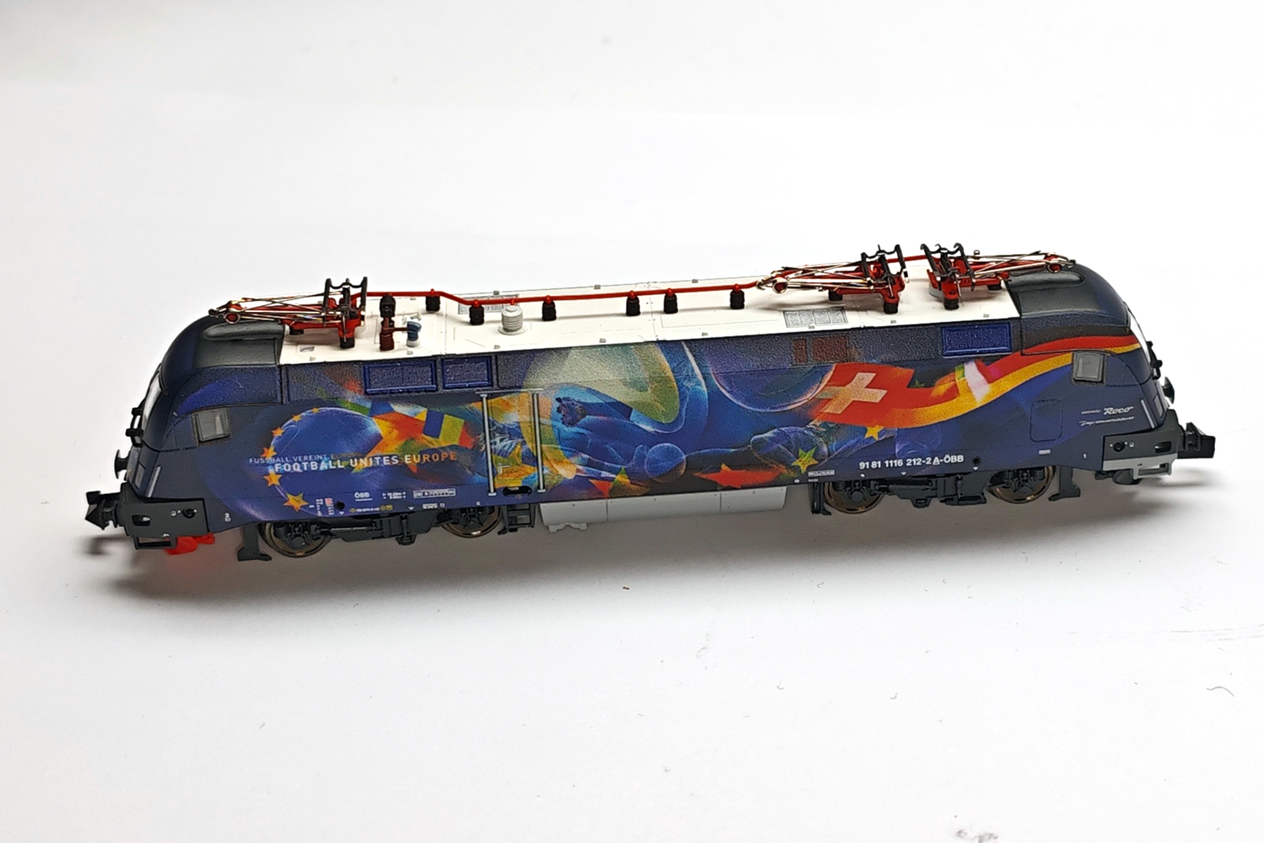 E-Lok 1116 - Fußball vereint Europa - Sound – Bild 2