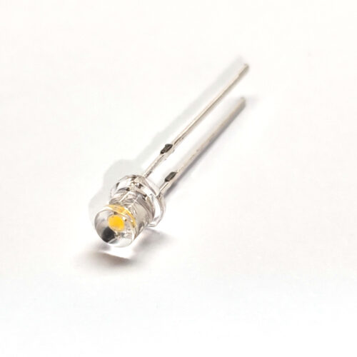 Flachkopf LED 3mm klar WW