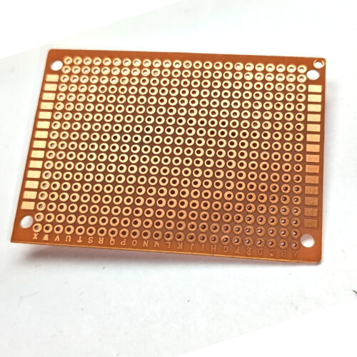 Lochrasterplatine 5 x 7 cm - braun