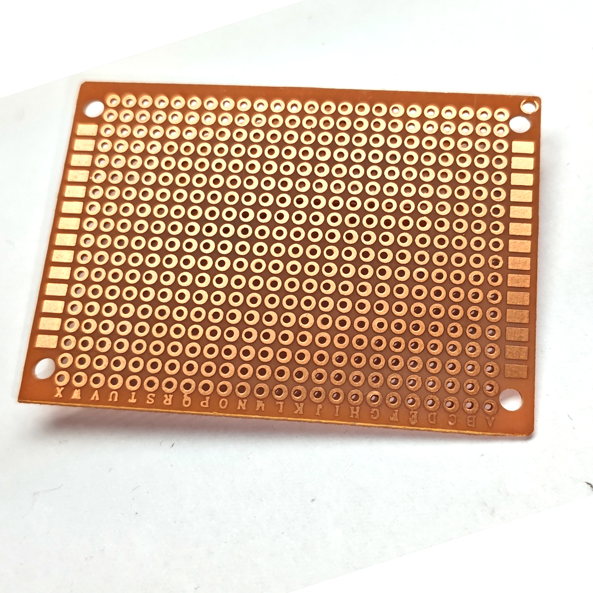 Lochrasterplatine 5 x 7 cm - braun